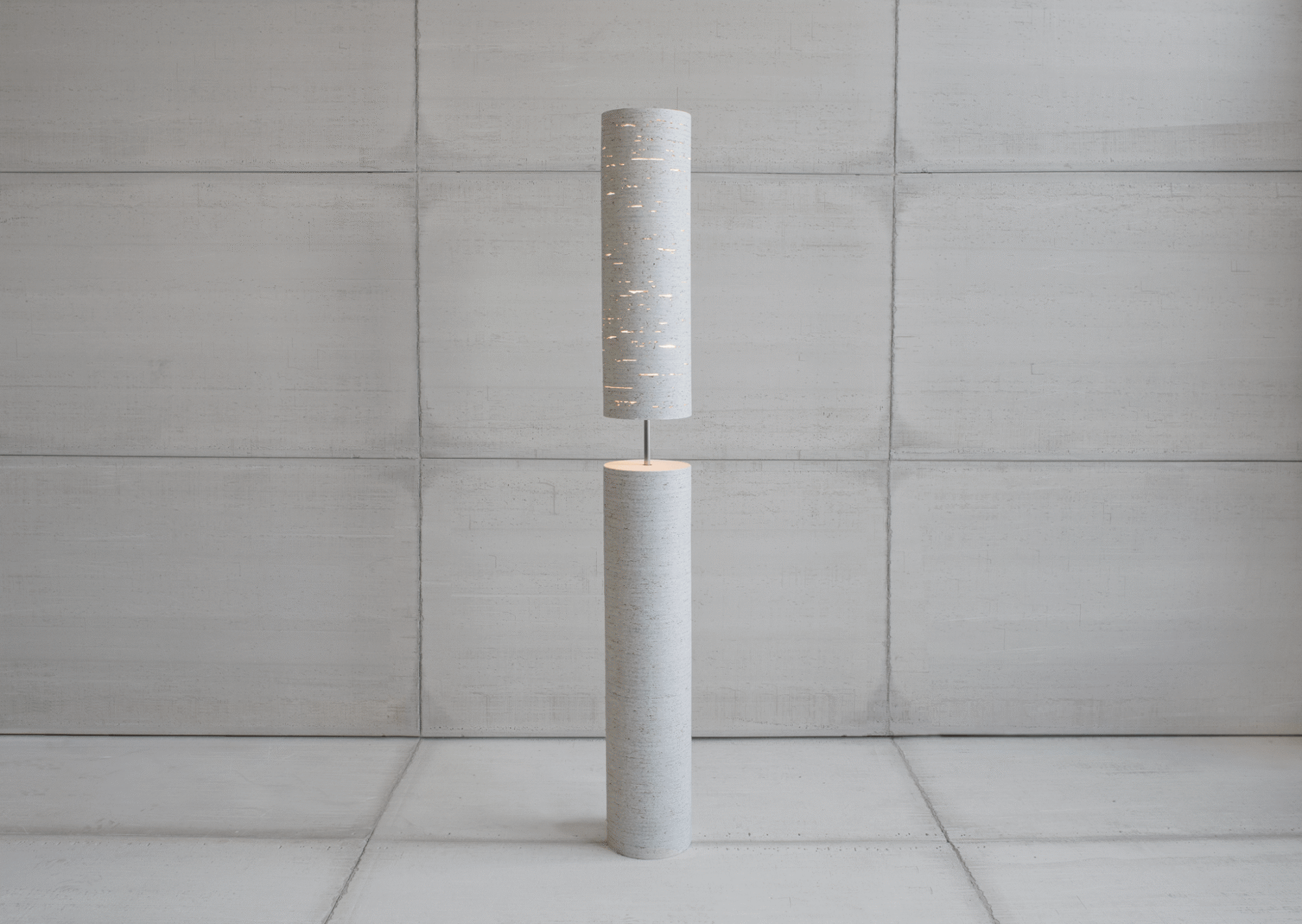 BUOY FLOOR LAMP - WHITEWASH MAYKUME