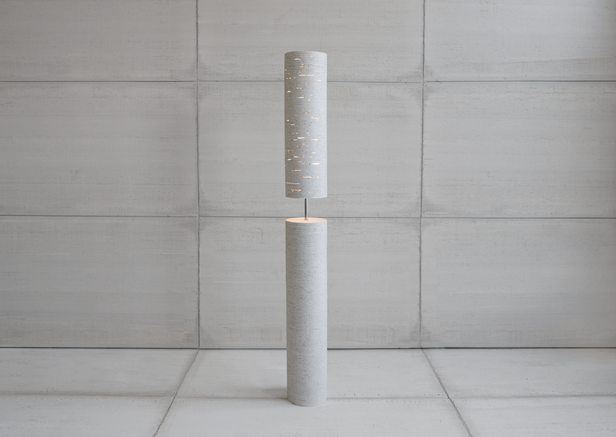 BUOY FLOOR LAMP - WHITEWASH MAYKUME
