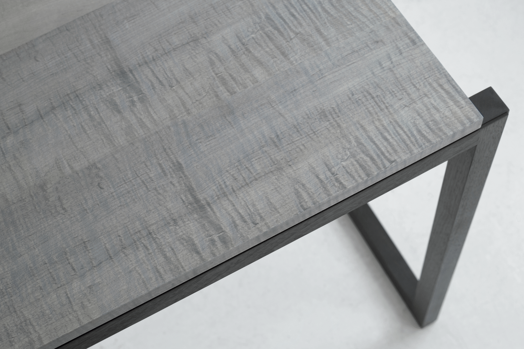 1909 CONSOLE DETAIL - OXIDIZED EUCALYPTUS / BLACKENED WALNUT