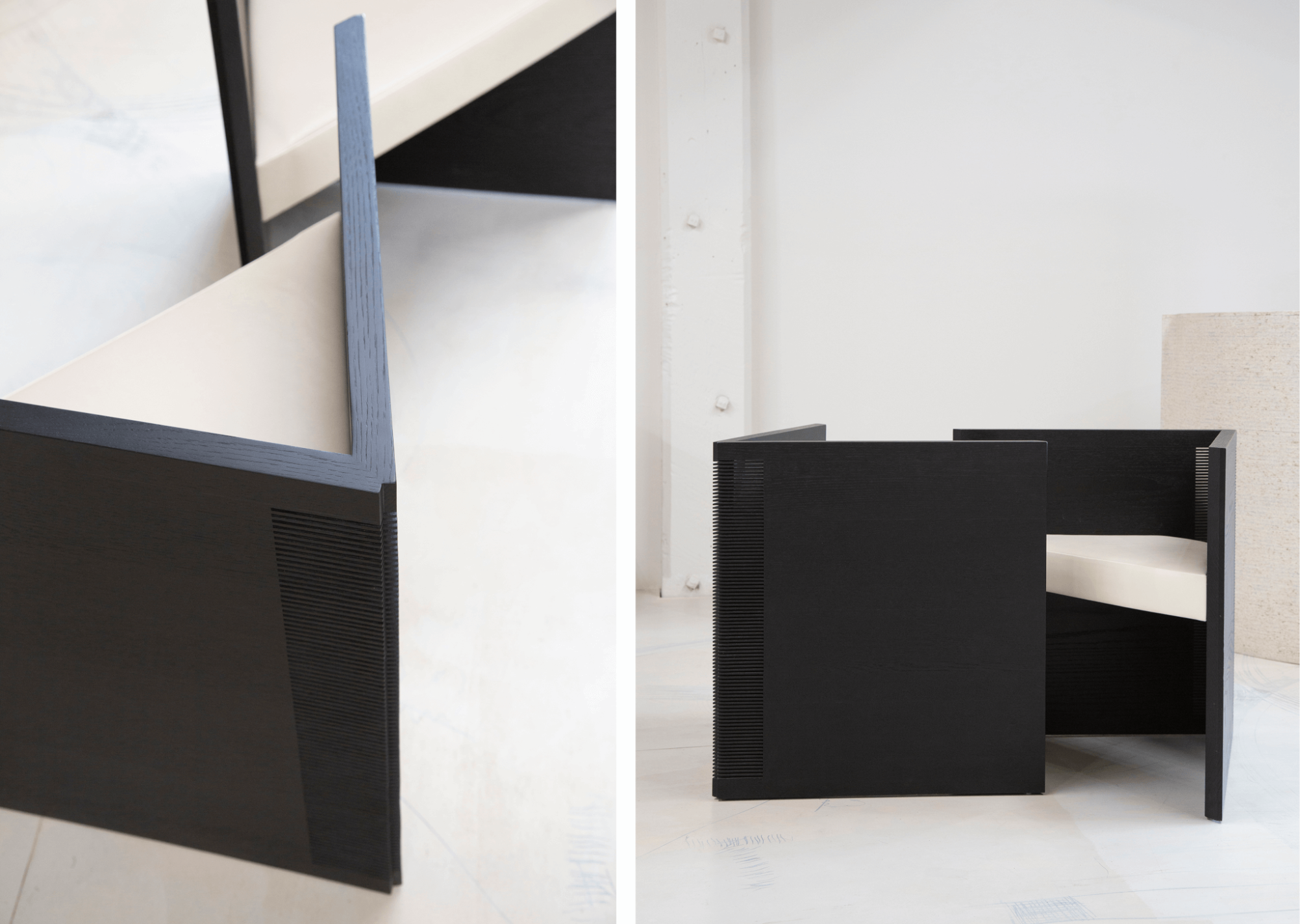 RIVIERA CHAIR - BLACKENED OAK