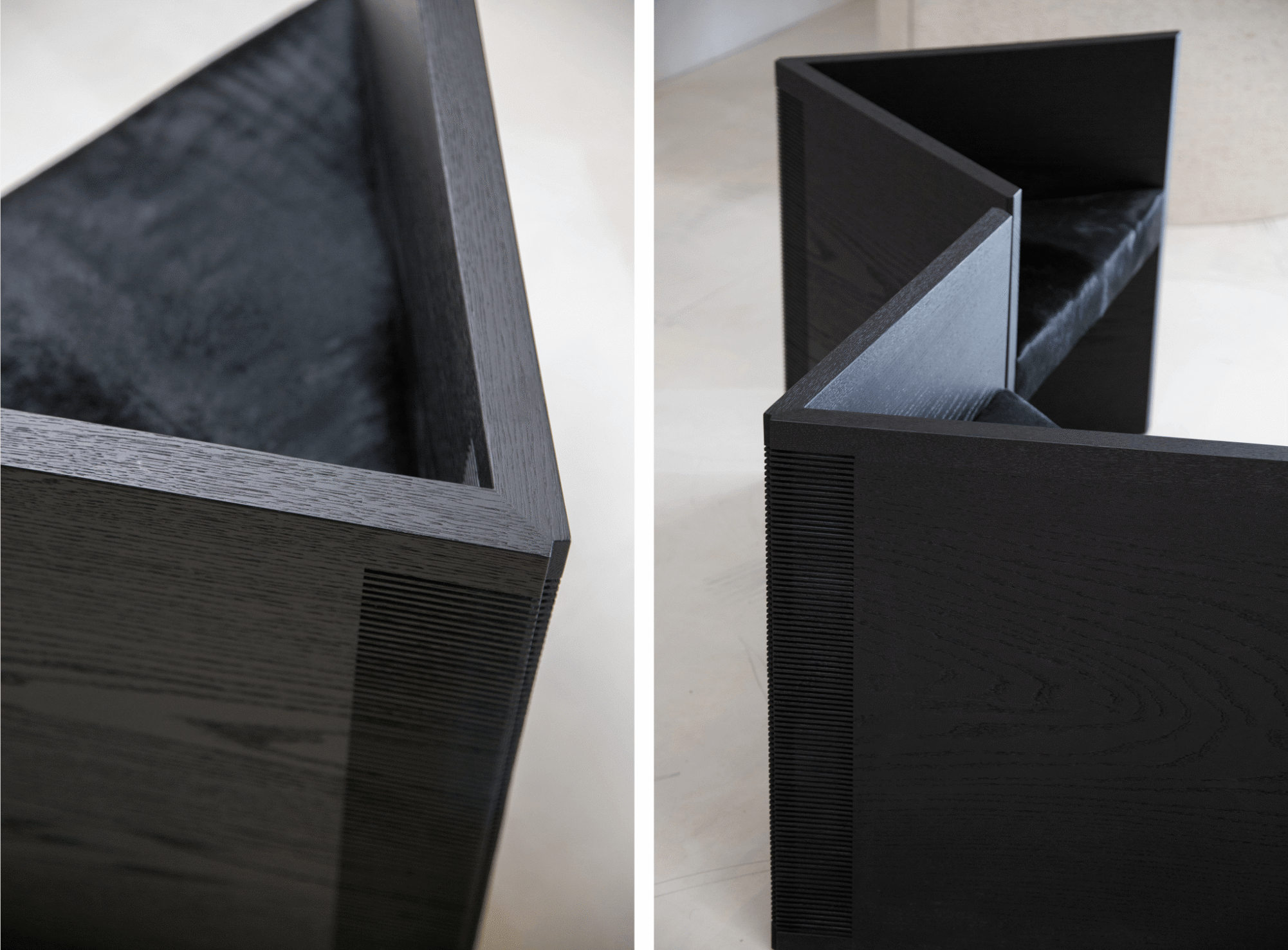 RIVIERA CHAIR DETAIL - BLACKENED OAK