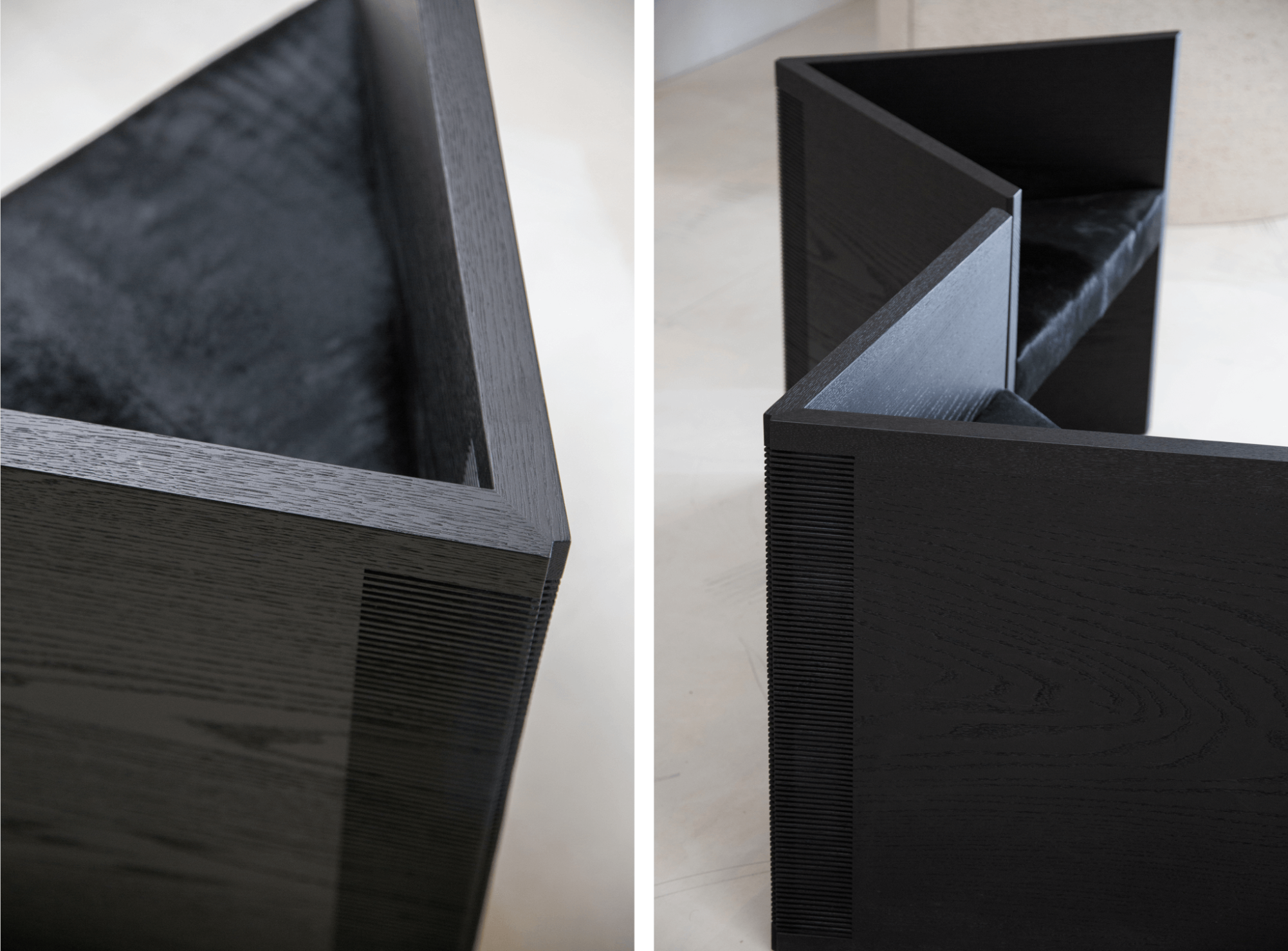 RIVIERA CHAIR DETAIL - BLACKENED OAK