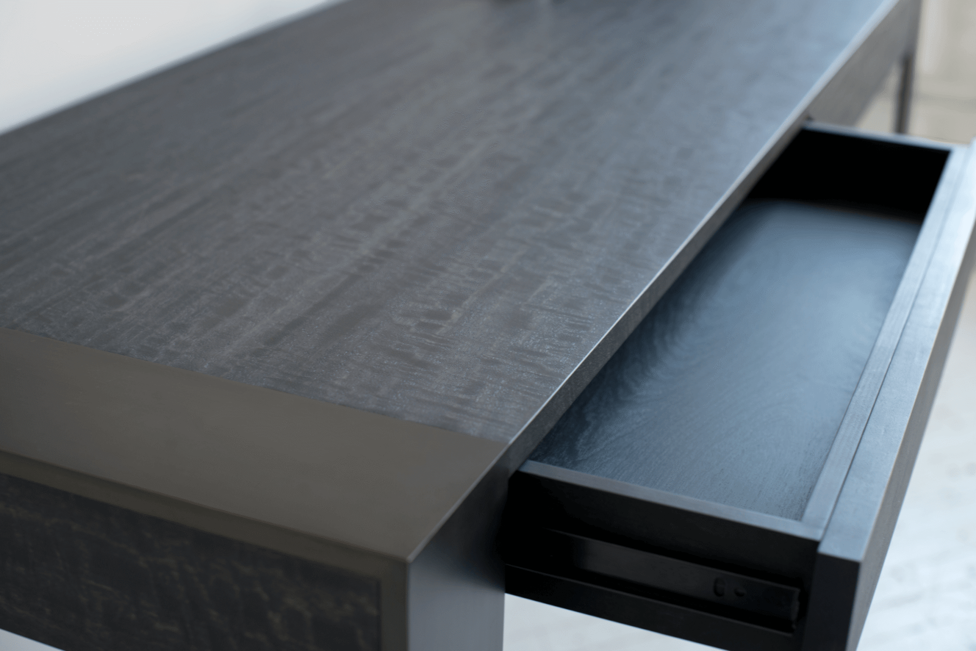 1928 WRITING DESK OXIDIZED EUCALYPTUS