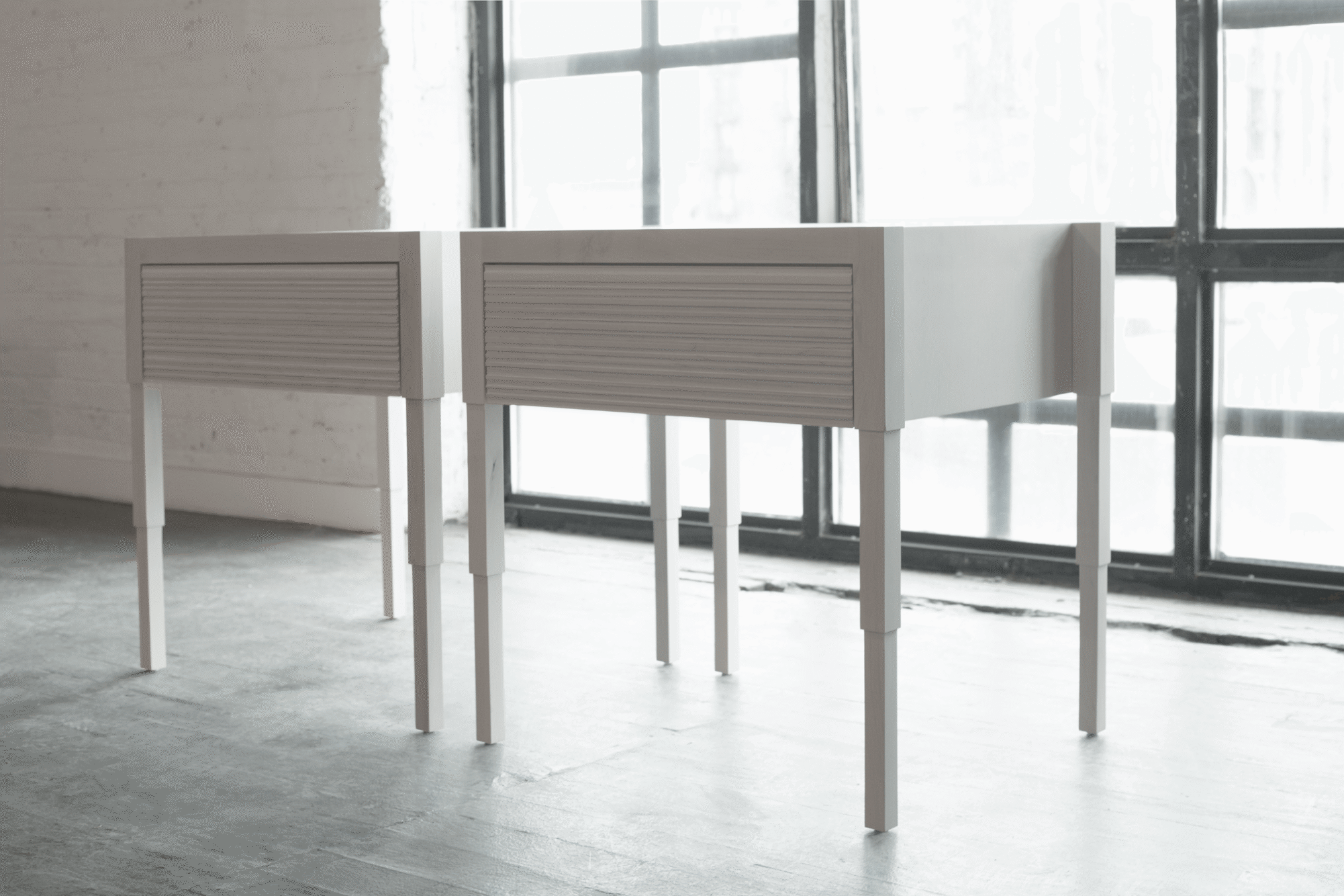 CHICAGO SIDE CASE - WHITEWASH MAPLE CHICAGO SIDE CASE - WHITEWASH MAPLE