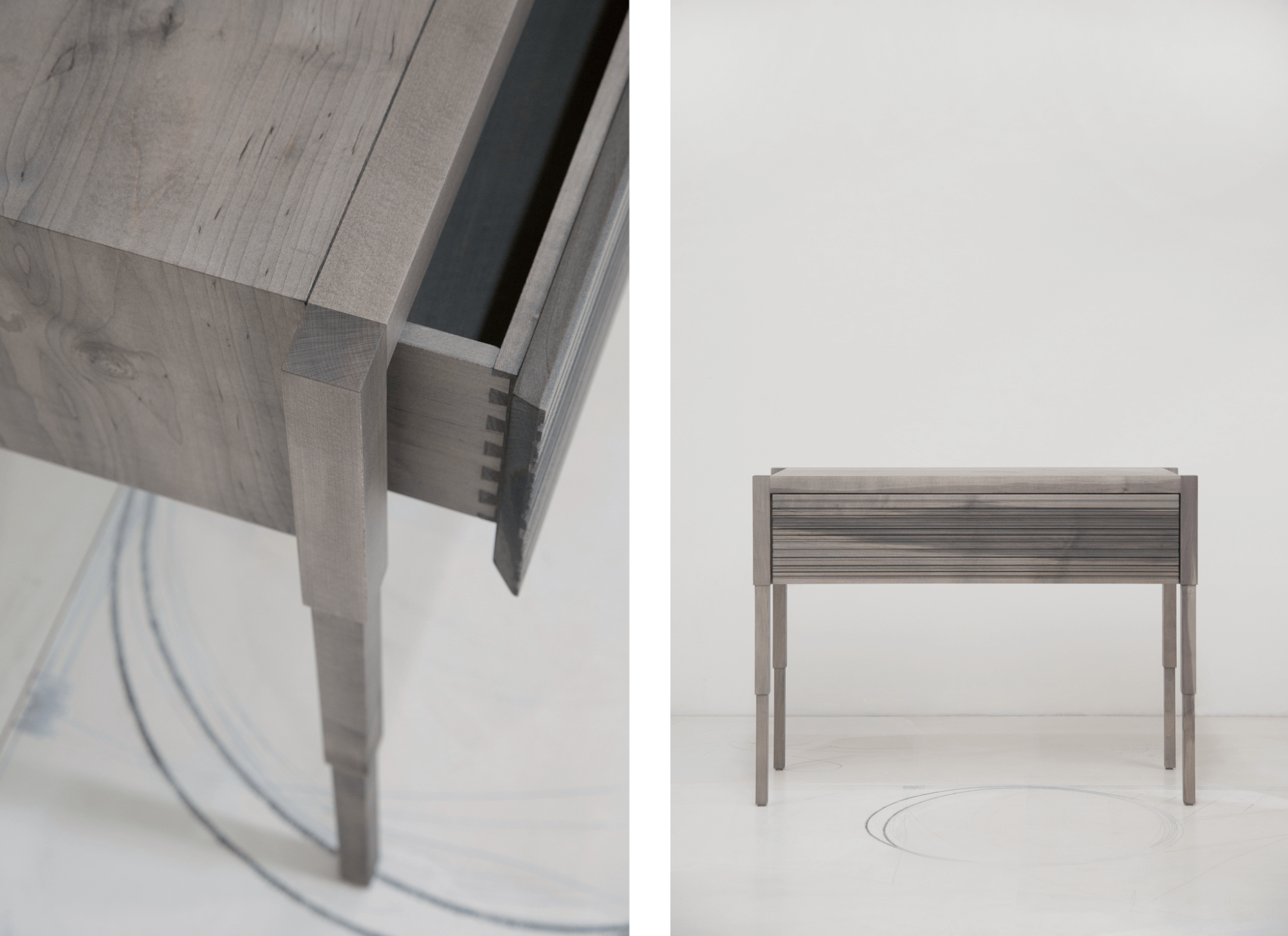 CHICAGO SIDE CASE - OXIDIZED MAPLE CHICAGO SIDE CASE - OXIDIZED MAPLE